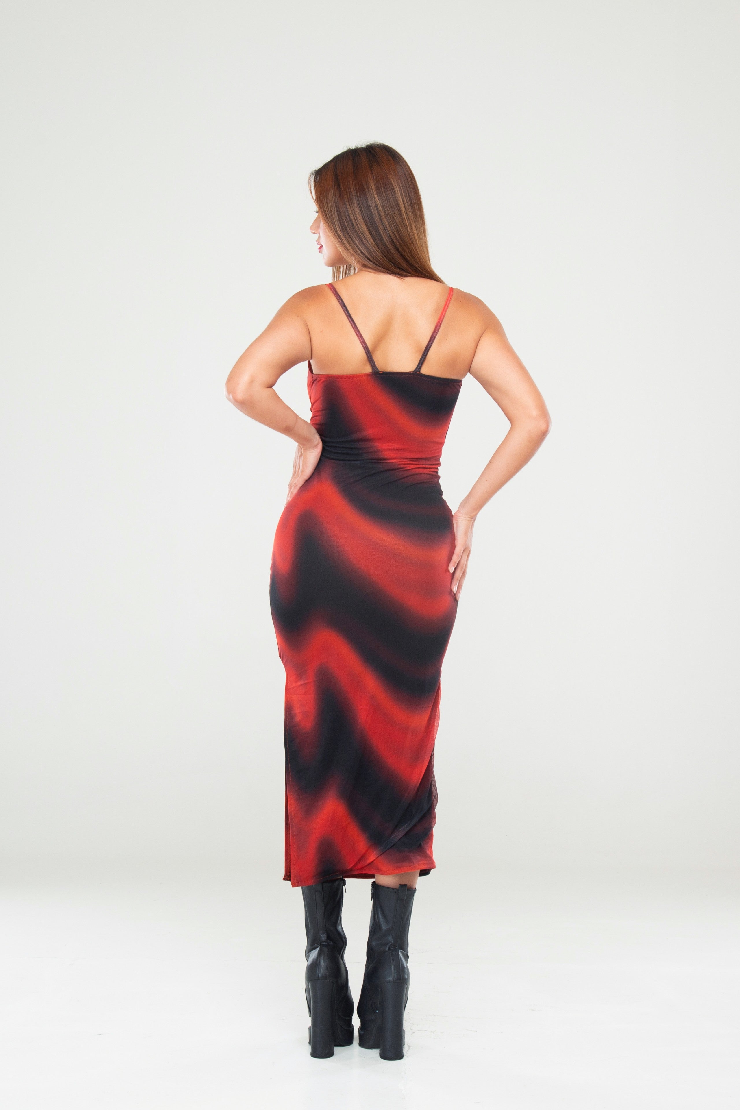 Vestido Tiras Estampado