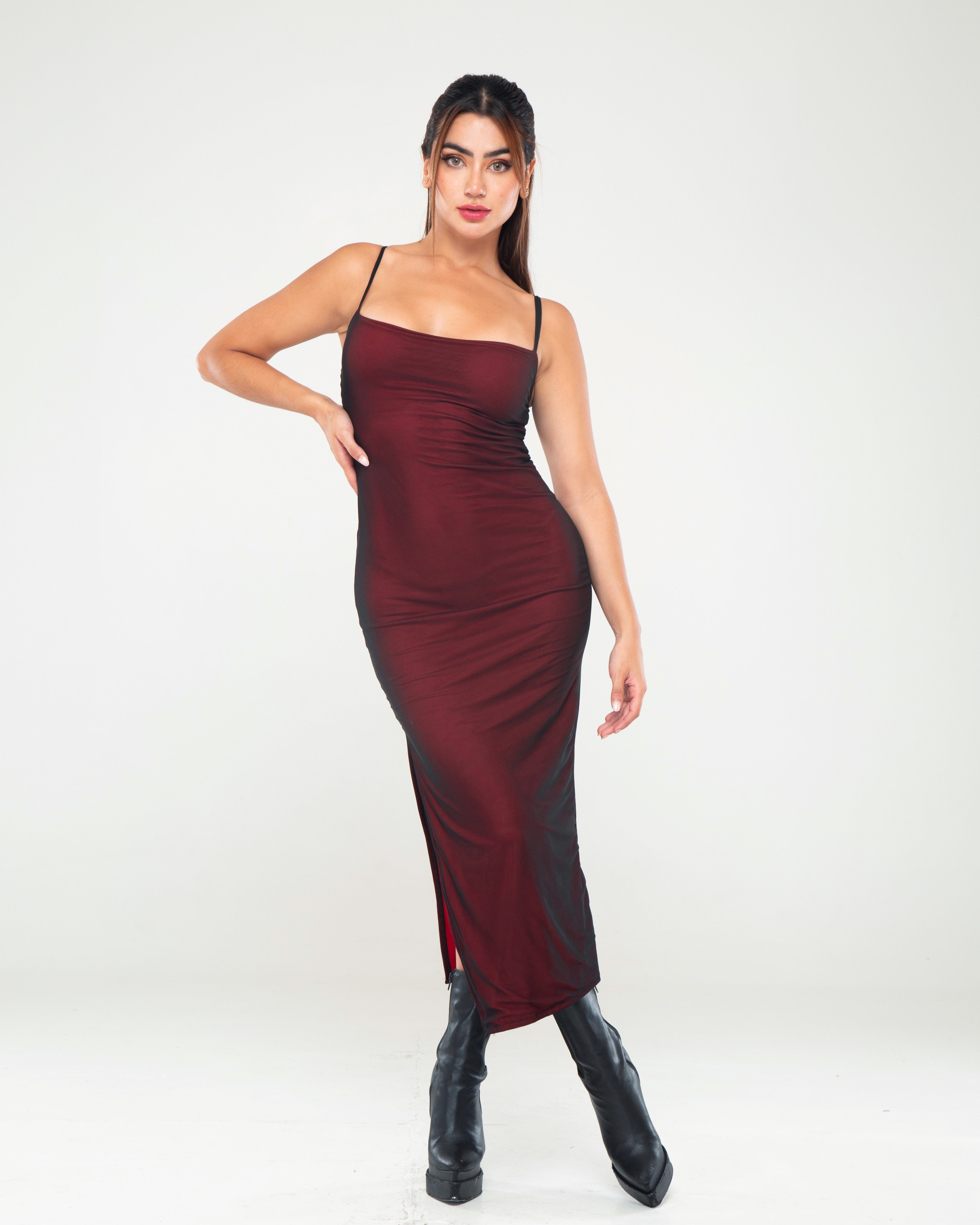 Vestido Gotico Tiras