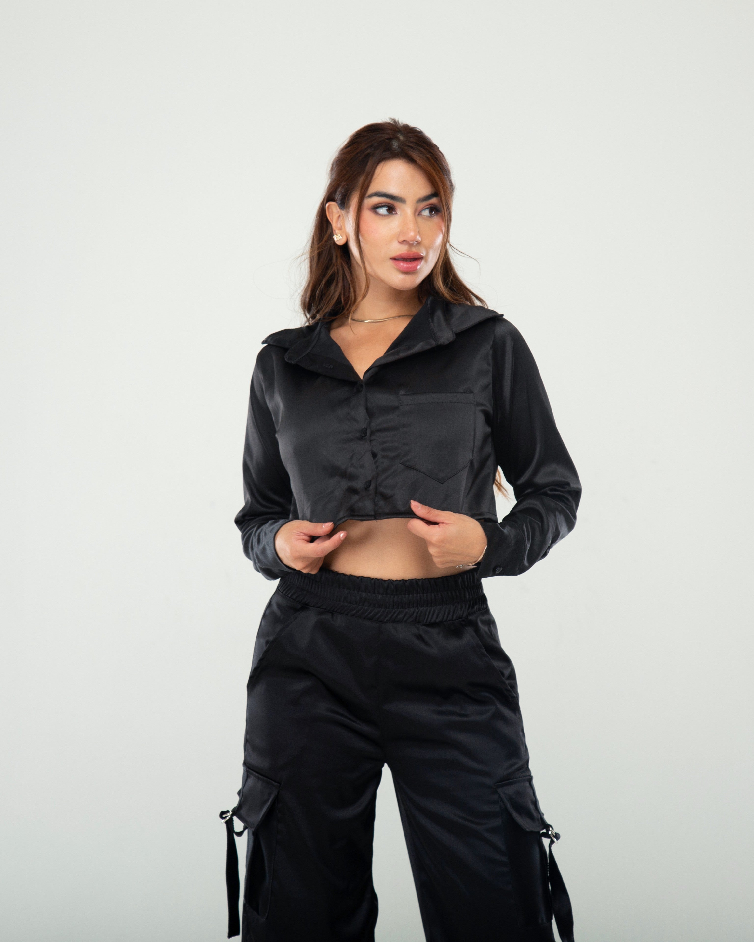 Blusa satin