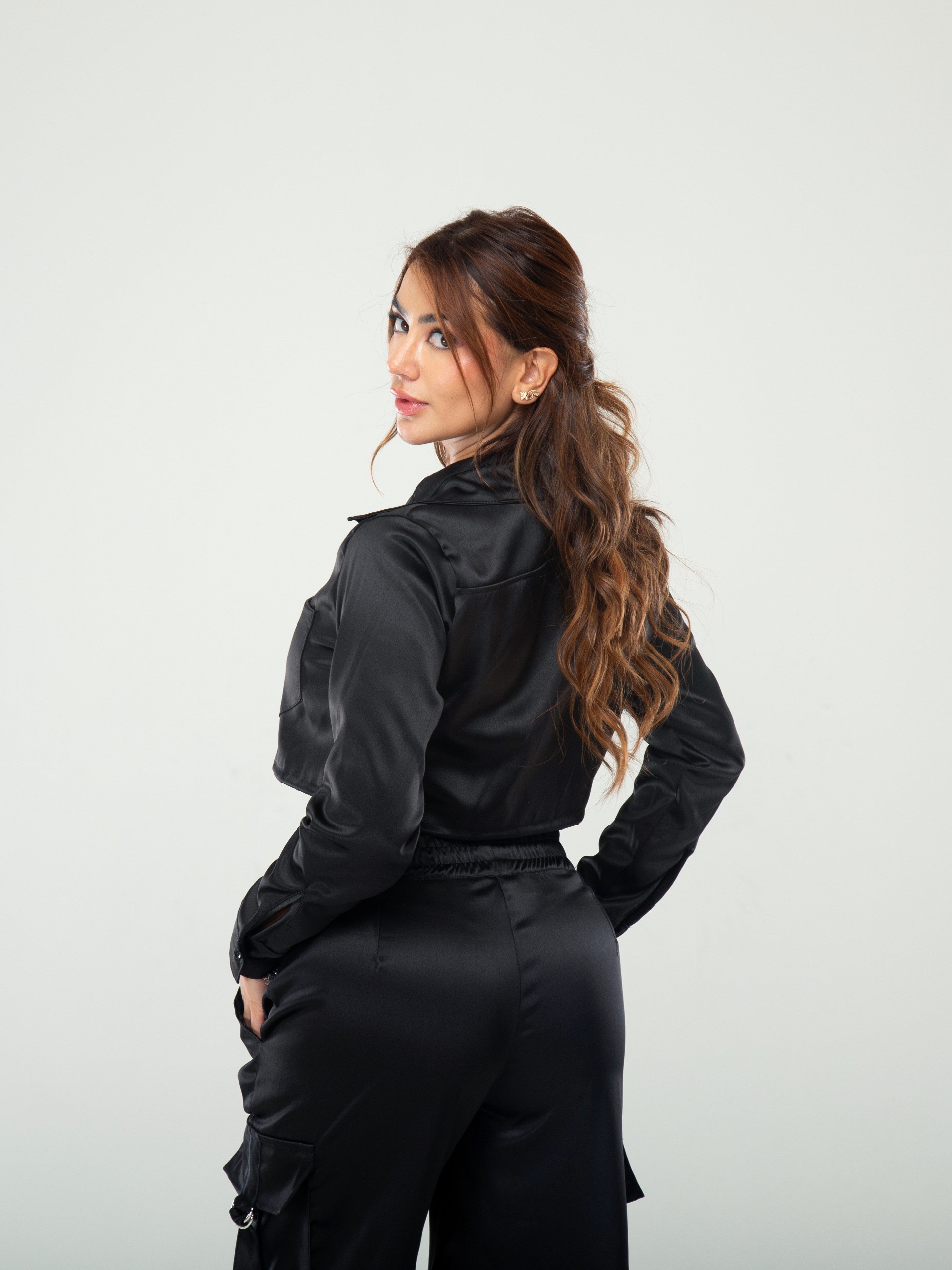 Blusa satin