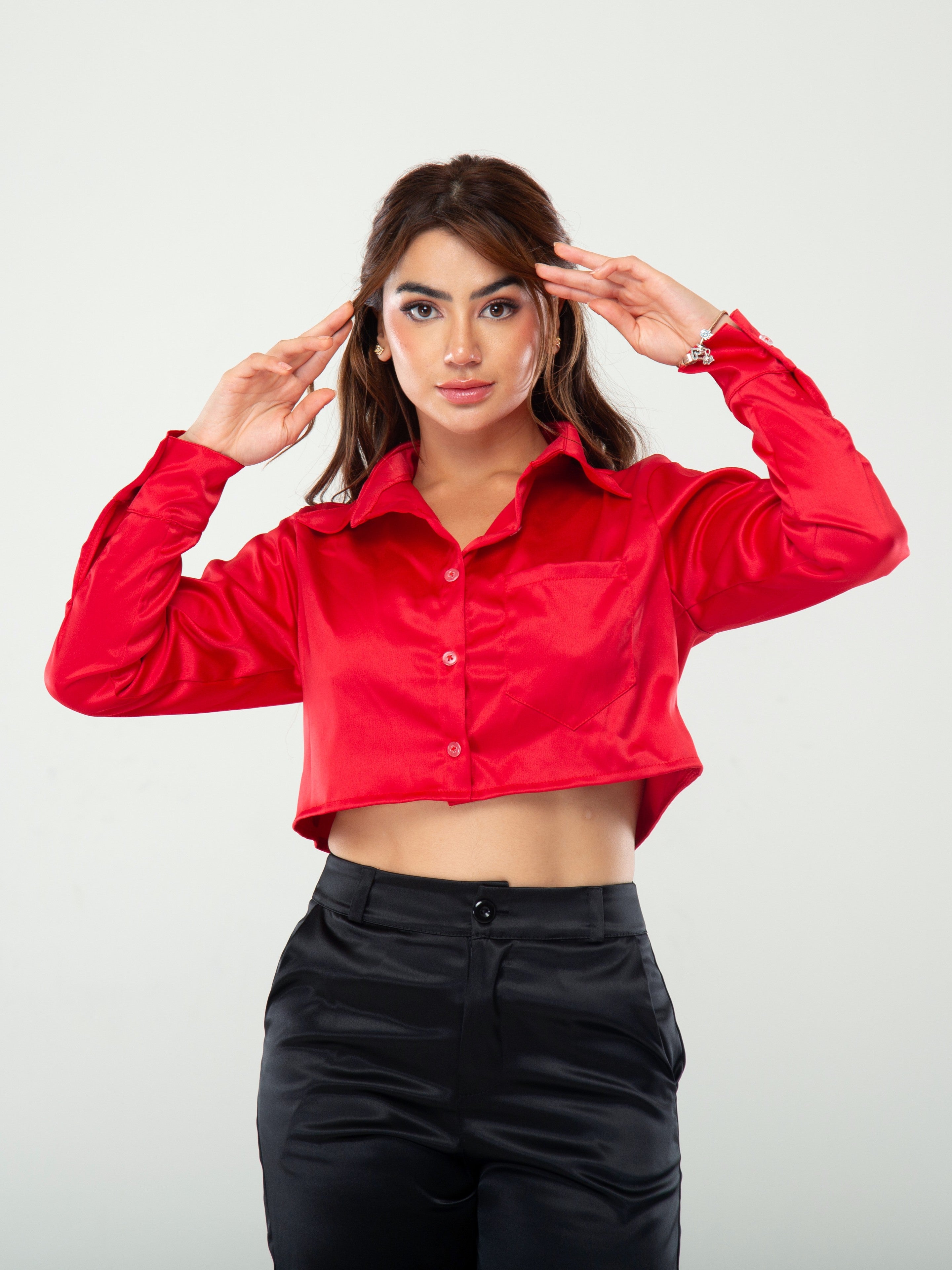 Blusa satin